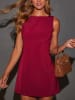 LA Angels Kleid in Bordeaux