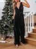 LA Angels Jumpsuit in Schwarz