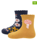 ewers 2er-Set: Socken in Gelb/ Dunkelblau