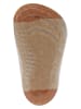 ewers 2er-Set: ABS-Socken "SoftStep Igel" in Hellbraun