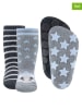ewers 2er-Set: ABS-Socken in Grau/ Dunkelblau