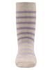 ewers 2er-Set: ABS-Socken in Beige/ Lila