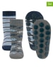 ewers 2er-Set: ABS-Socken in Grau/ Dunkelblau