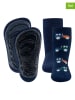ewers 2er-Set: ABS-Socken "SoftStep" in Dunkelblau