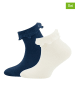 ewers 2er-Set: Socken in Dunkelblau/ Creme