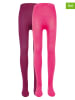 ewers 2er-Set: Strumpfhose in Pink/ Lila