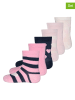 ewers 6er-Set: Babysocken in Rosa/ Dunkelblau
