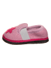 lamino Hausschuhe "Stern" in Rosa/ Pink/ Weiß