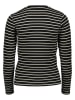Herrlicher Longsleeve in Schwarz/ Gelb