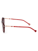 Carolina Herrera Damskie okulary przeciwsłoneczne w kolorze czerwono-granatowym