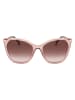 Carolina Herrera Damen-Sonnenbrille in Beige/ Hellbraun