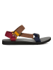 Teva Sandalen "Universal" in Hellbraun/ Rot/ Dunkelblau