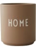 Design Letters Becher "Home" in Hellbraun - 250 ml