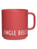 Design Letters Kubek "Jingle Bells" w kolorze czerwonym - 250 ml