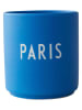Design Letters Becher "Paris" in Blau - 250 ml