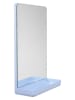 Design Letters Wandspiegel in Hellblau - (B)30 x (H)45 cm
