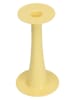 Design Letters Świecznik 2w1 "Trumpet" w kolorze żółtym