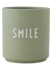 Design Letters Becher "Smile" in Grau - 250 ml