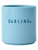 Design Letters Becher "Mini Favourite" in Blau - 220 ml