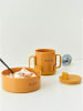Design Letters Drinkbeker "Eat & Learn" oranje - 220 ml