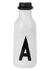 Design Letters Drinkfles wit - 500 ml