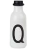 Design Letters Drinkfles "Q" wit - 500 ml