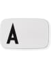 Design Letters Lunchbox wit/zwart - 700 ml