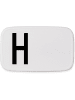 Design Letters Lunchbox in Weiß/ Schwarz - 700 ml
