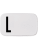 Design Letters Lunchbox in Weiß/ Schwarz - 700 ml