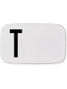 Design Letters Lunchbox in Weiß/ Schwarz - 700 ml