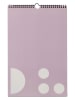 Design Letters Monatsplaner in Rosa - (B)25 x (H)39 cm