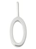 Design Letters Zilveren hanger "Lucky numbers"