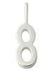 Design Letters Zilveren hanger "Lucky numbers"