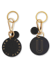 Design Letters Sleutelhanger "U" zwart/goudkleurig