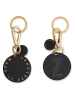 Design Letters Schlüsselanhänger "Z" in Schwarz/ Gold