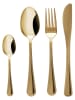 Vialli Design 24tlg. Besteck-Set in Gold