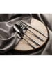 Vialli Design 24tlg. Besteck-Set in Schwarz