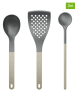 Rosti 3-częściowy zestaw przyborów kuchennych "Optima" w kolorze beżowo-szarym