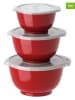 Rosti 6tlg. Set: Mini-Rührschüsseln "Margrethe" in Rot