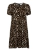Vila Kleid in Beige/ Braun