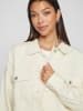 Vila Jeansjacke in Creme