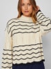 Vila Pullover in Creme