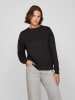 Vila Sweatshirt "Sandy" in Schwarz