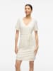 Vila Kleid "Amalina" in Creme