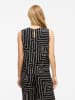 Vila Bluse in Schwarz/ Beige