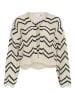 Vila Vest "Autra" crème/zwart