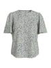 Vila Blouse lichtblauw/wit