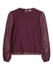 Vila Blouse "Vimika" bordeaux