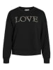 Vila Sweatshirt in Schwarz