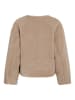 Vila Teddyfelljacke "Vilyly" in Beige
